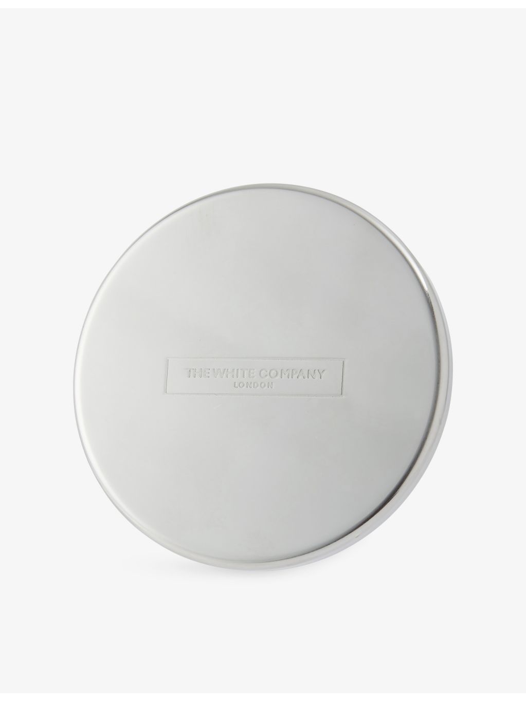 The White Company metal candle lid 8.5cm (British brand)