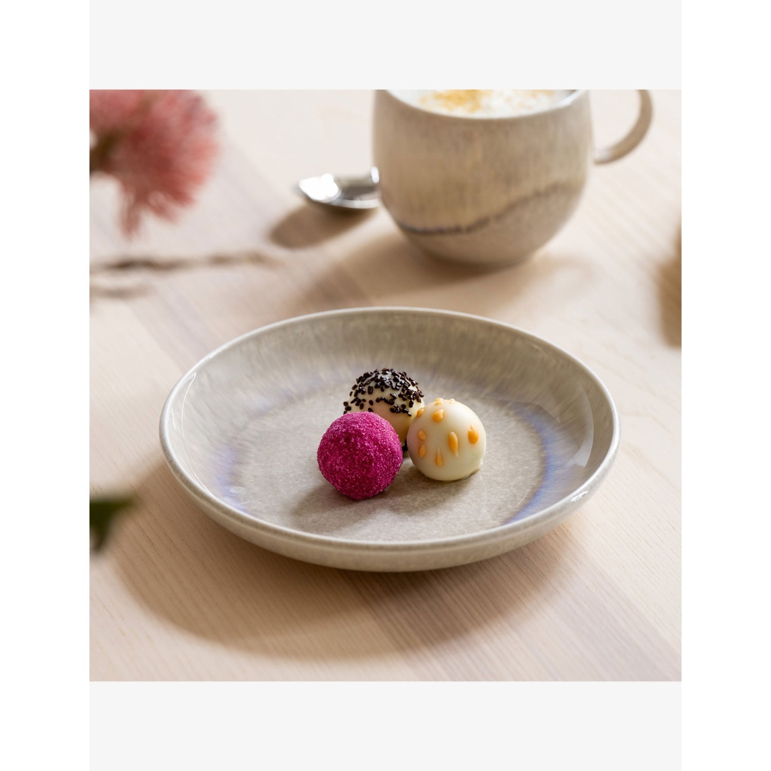 Villeroy & Boch Perlemor Sand porcelain plate 16cm (British brand)
