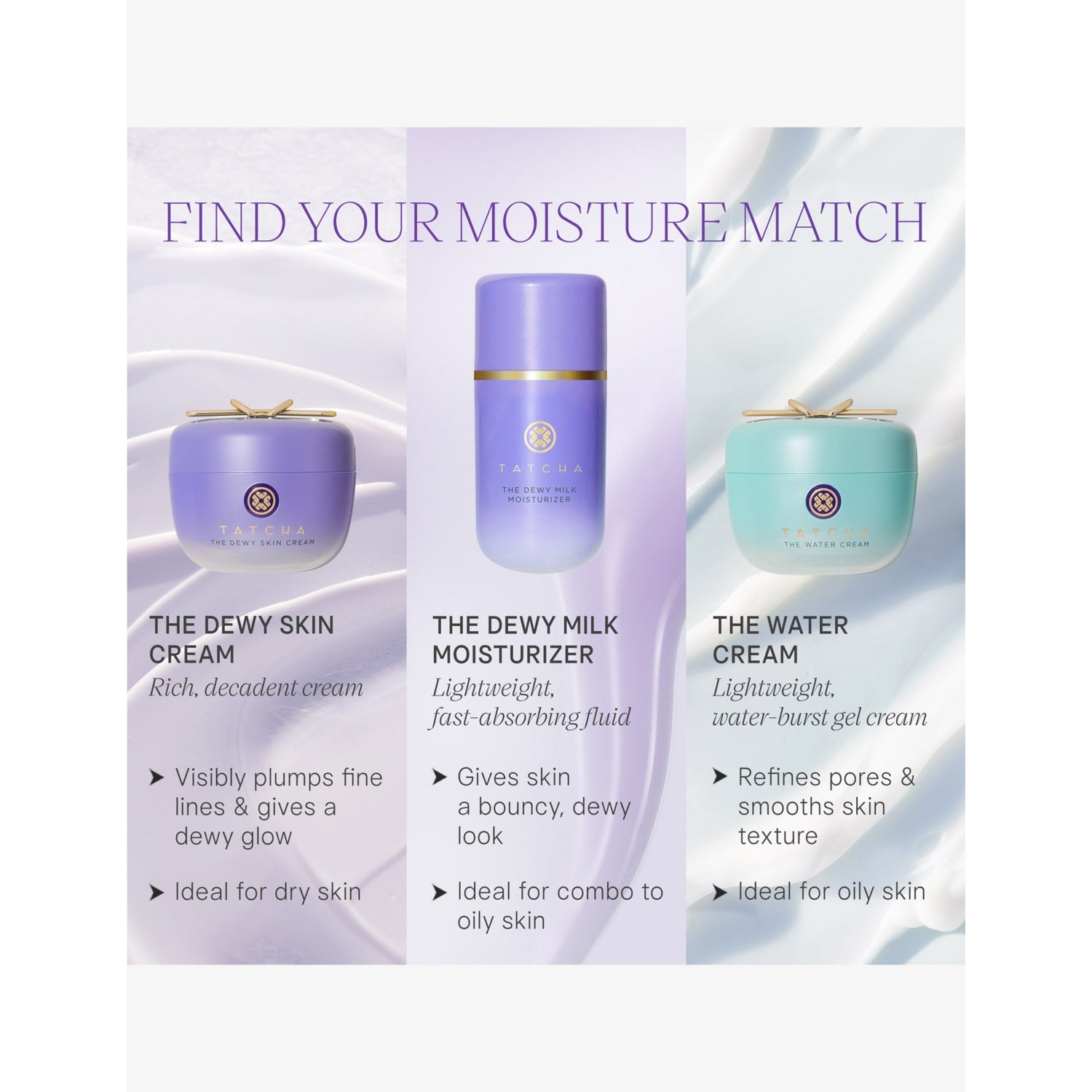 Tatcha Dewy Milk Moisturiser 50ml - British product