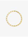 Lisa Gozlan pavé Happy Face bracelet with cubic zirconia, UK version