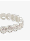 Lisa Gozlan Happy Face bracelet cubic zirconia 18ct silver plated - British product