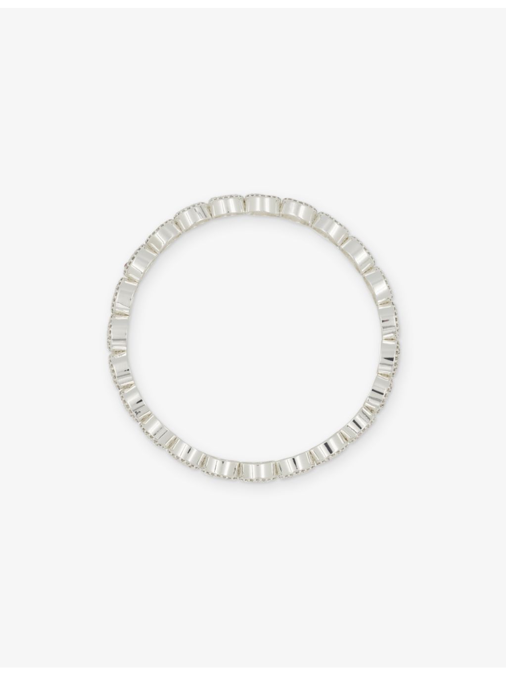 Lisa Gozlan Happy Face bracelet cubic zirconia 18ct silver plated - British product