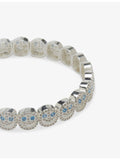Lisa Gozlan Happy Face bracelet silver plated cubic zirconia - British product