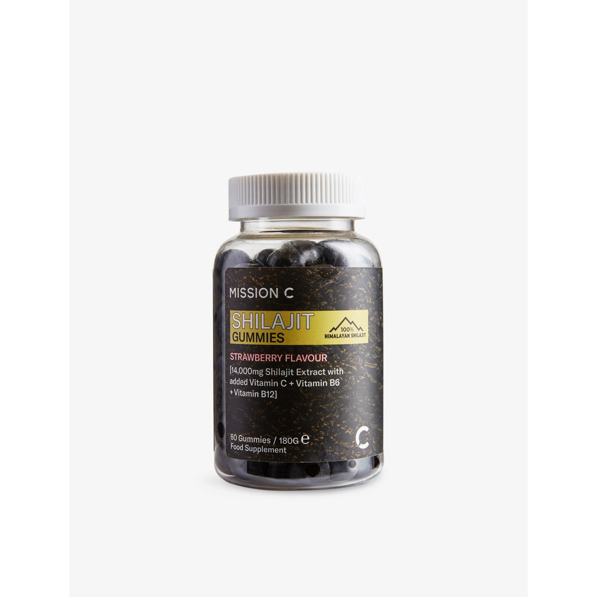 Mission C Himalayan shilajit gummies 200g, UK version