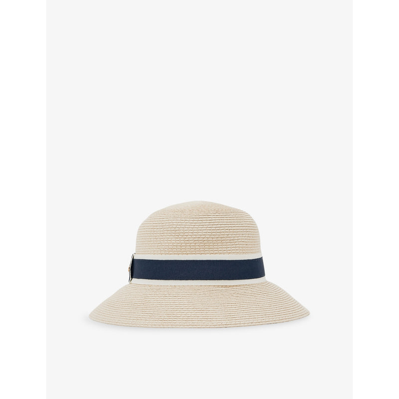 Ribbon Straw Hat - NATURAL - S/M