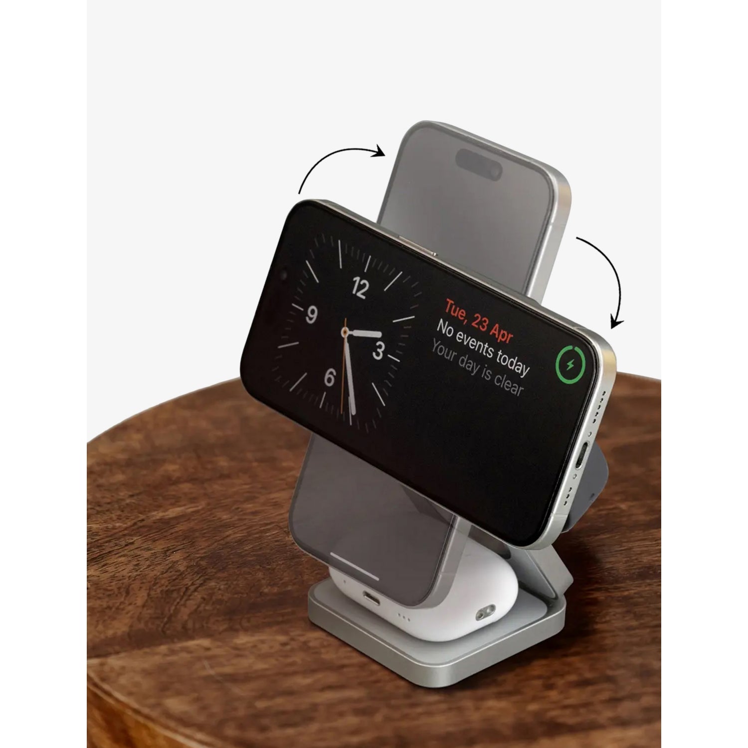 Momax Q2 Go foldable 3-in-1 magnetic charging stand, imported from the UK