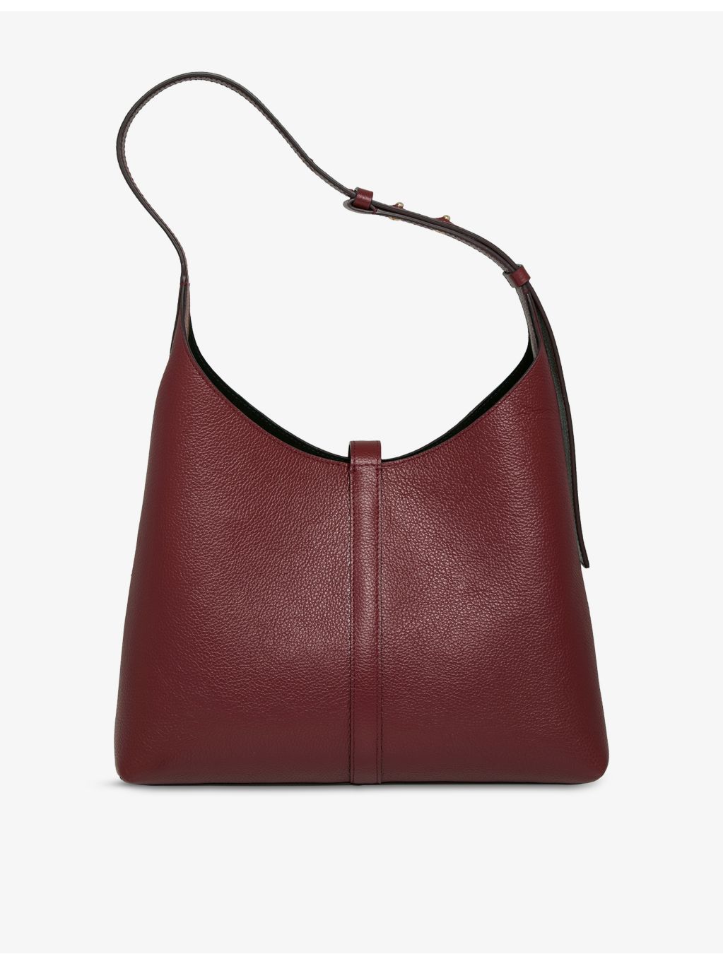 Strathberry Kite hobo leather shoulder bag, imported from the UK