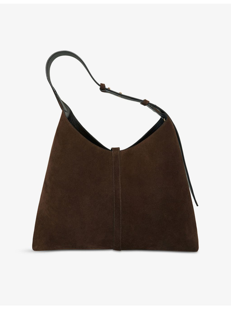 Strathberry hobo maxi suede shoulder bag - British product