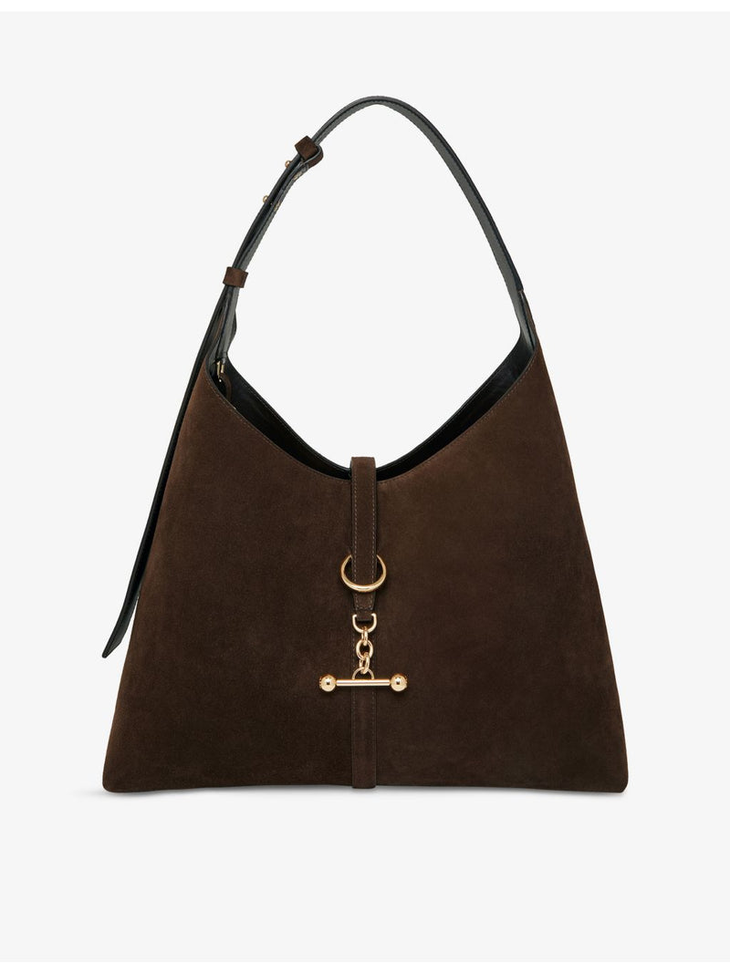 Strathberry hobo maxi suede shoulder bag - British product