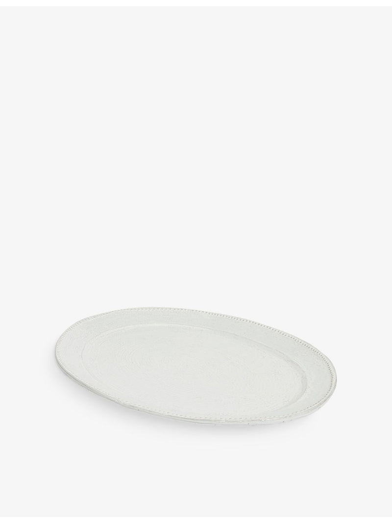Soho Home earthenware serving platter oval 37cm (British brand)