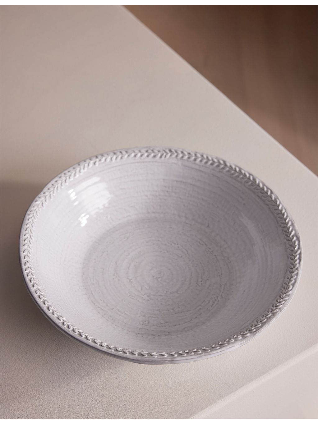 Soho Home Hillcrest earthenware serving bowl - British product