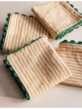 Soho Home Blythe linen napkins set of four, imported from the UK