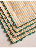 Soho Home Blythe linen napkins set of four, imported from the UK