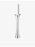 Georg Jensen Botanica large stainless-steel candleholder 50cm, imported from the UK