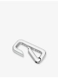 Poubel engraved link sterling silver bracelet 21cm, imported from the UK