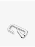 Poubel engraved-link sterling-silver necklace 50cm - British product