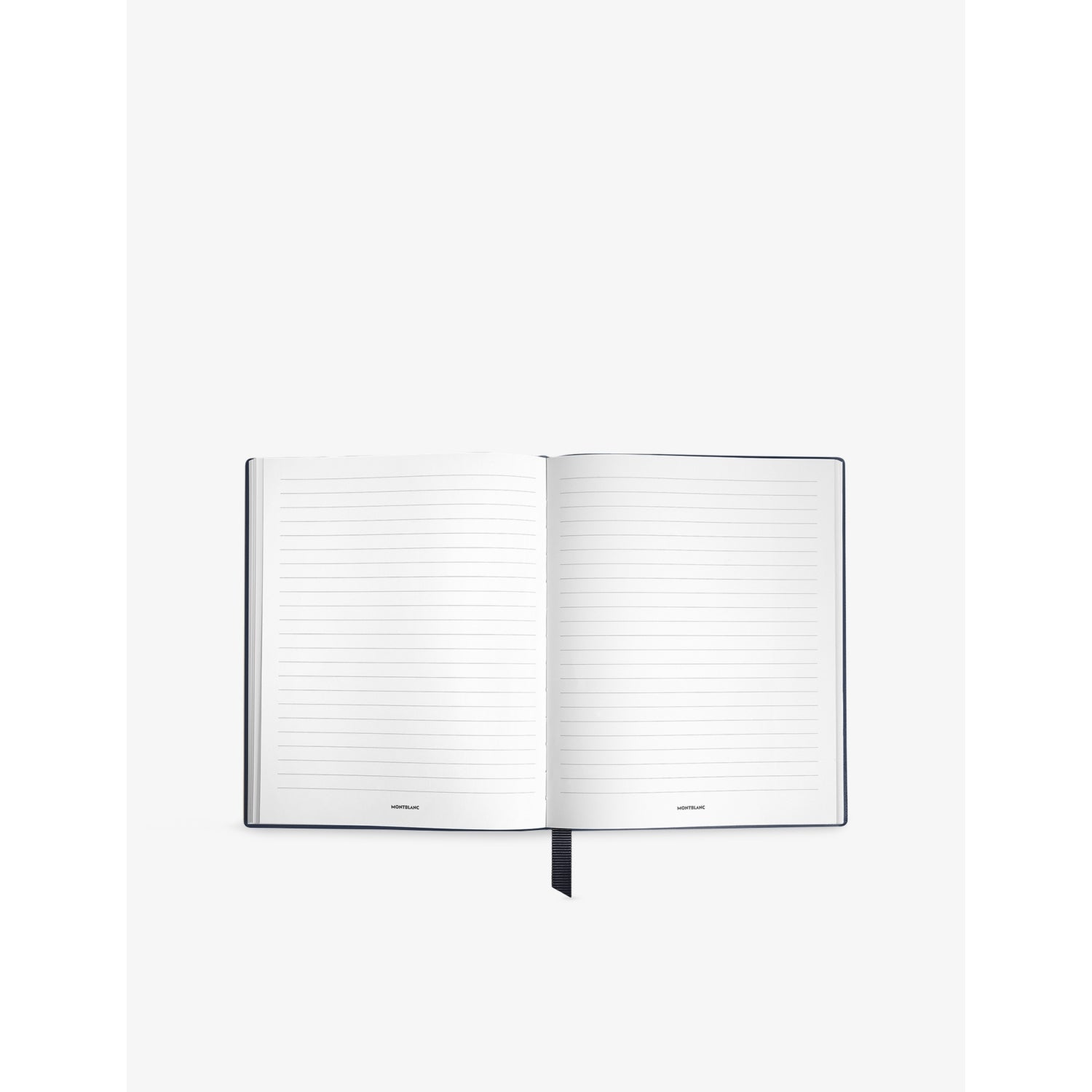 Montblanc small lined leather notebook, UK version