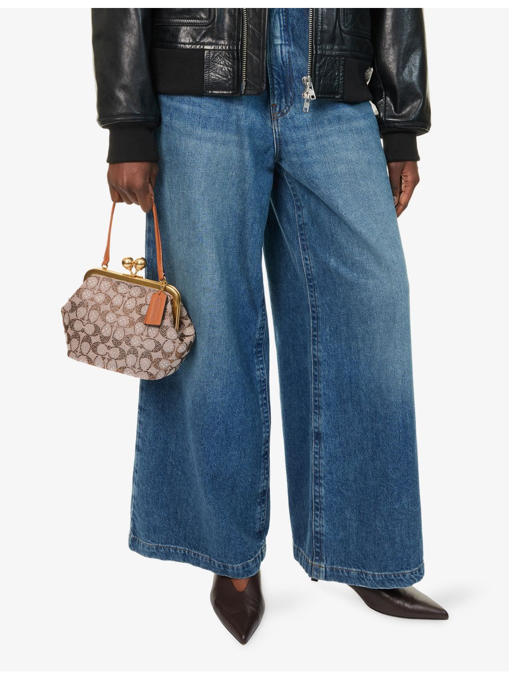 Coach Crystal Kisslock small top-handle bag - British product