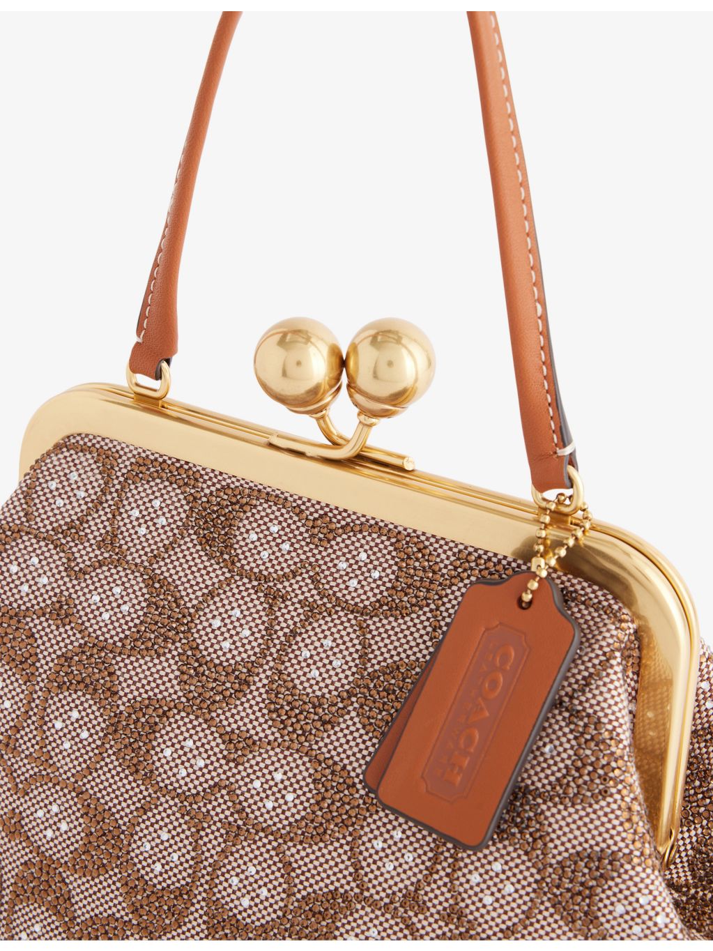 Coach Crystal Kisslock small top-handle bag - British product