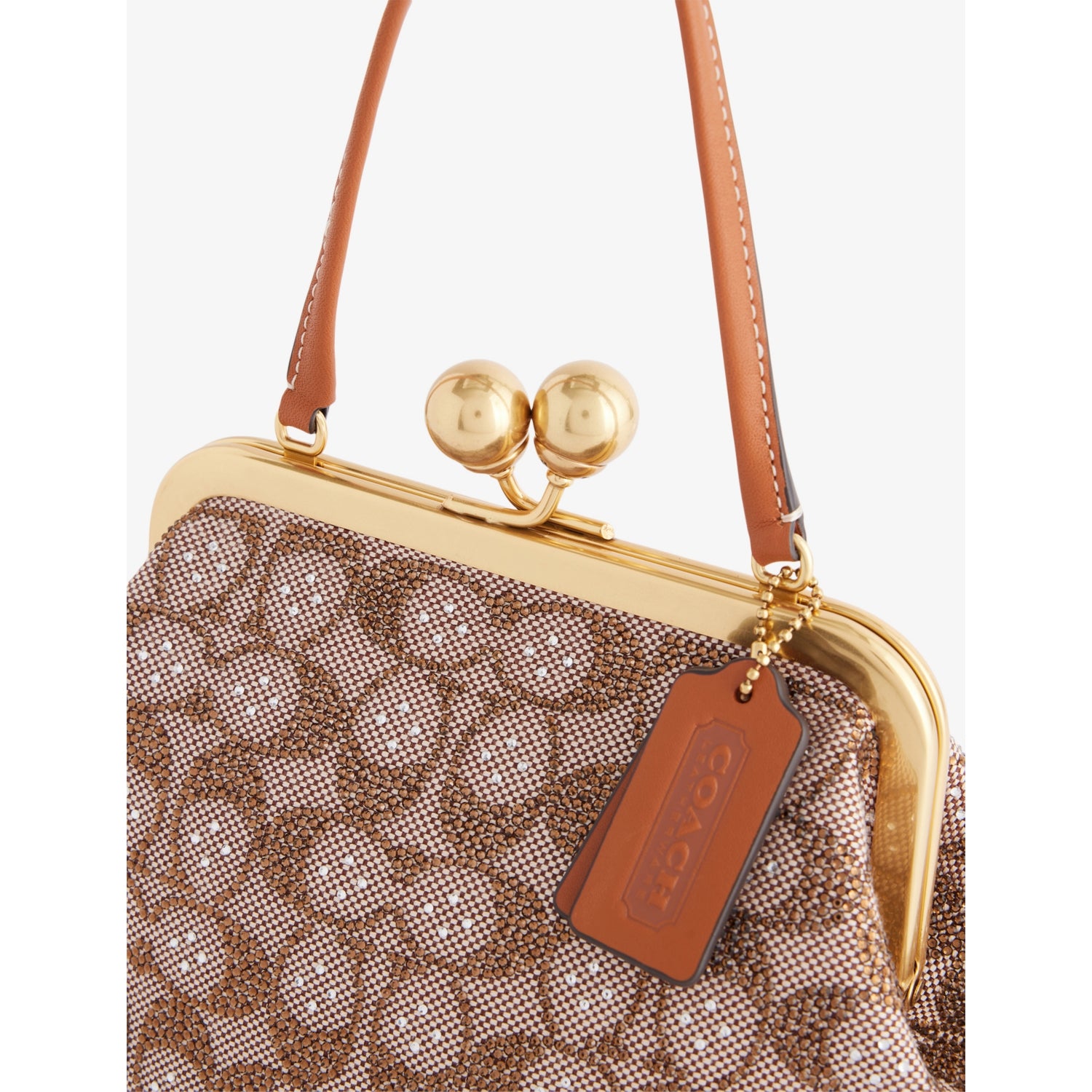 Coach Crystal Kisslock small top-handle bag - British product