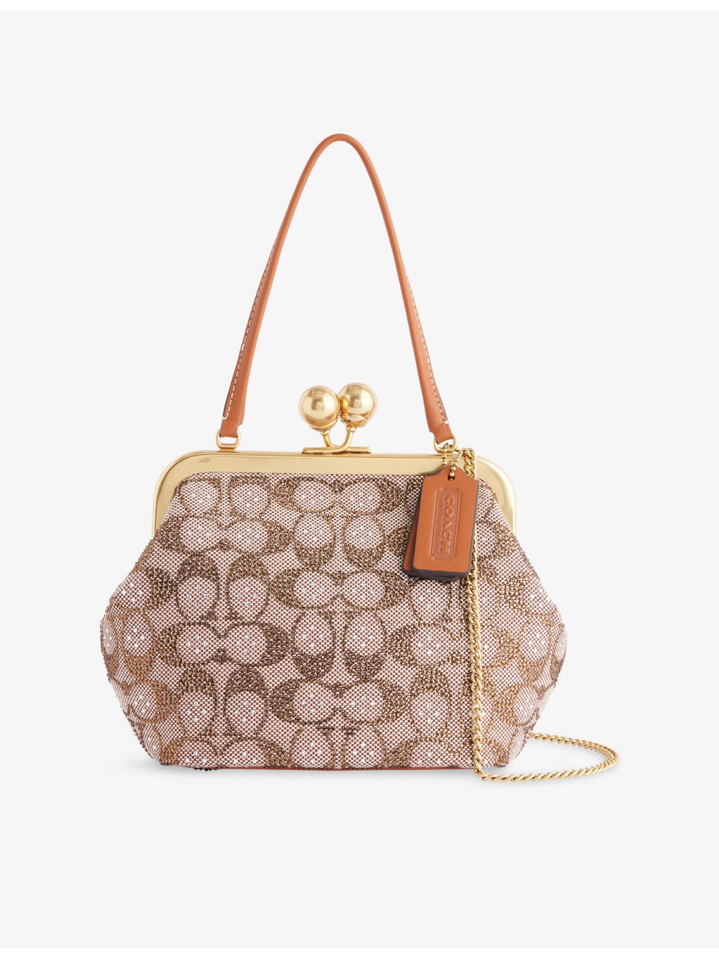 Coach Crystal Kisslock small top-handle bag - British product