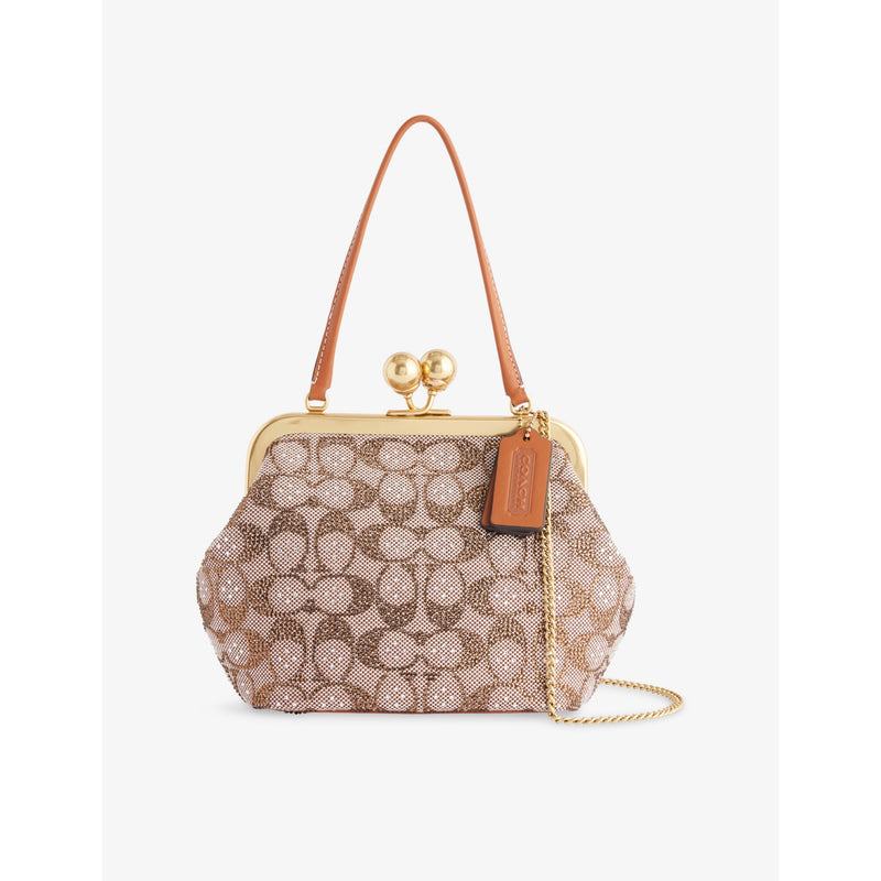 Coach Crystal Kisslock small top-handle bag - British product