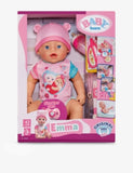 BABY born Emma doll 43cm with 10 accessories, UK version
