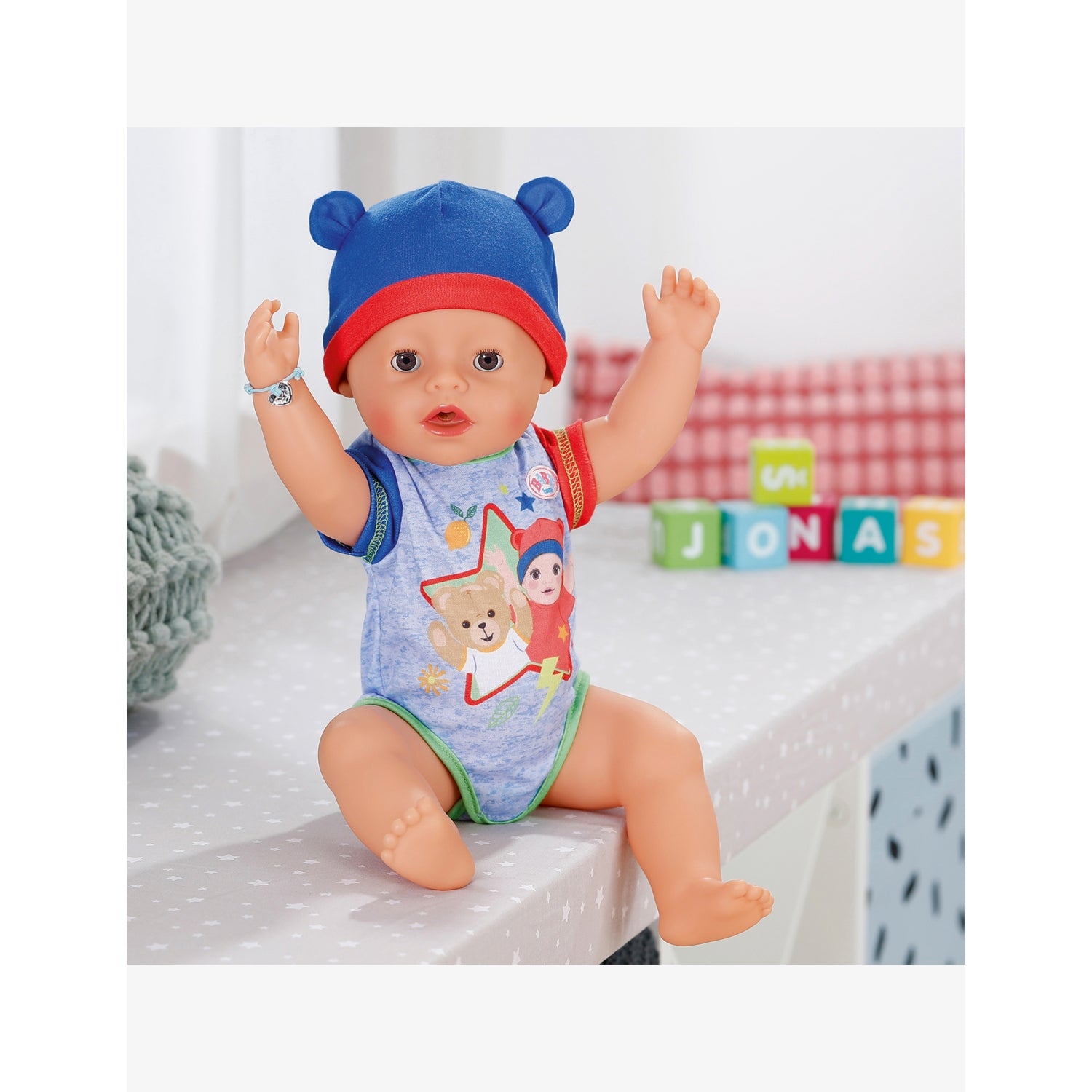 BABY born Jonas baby doll 43cm, imported from the UK