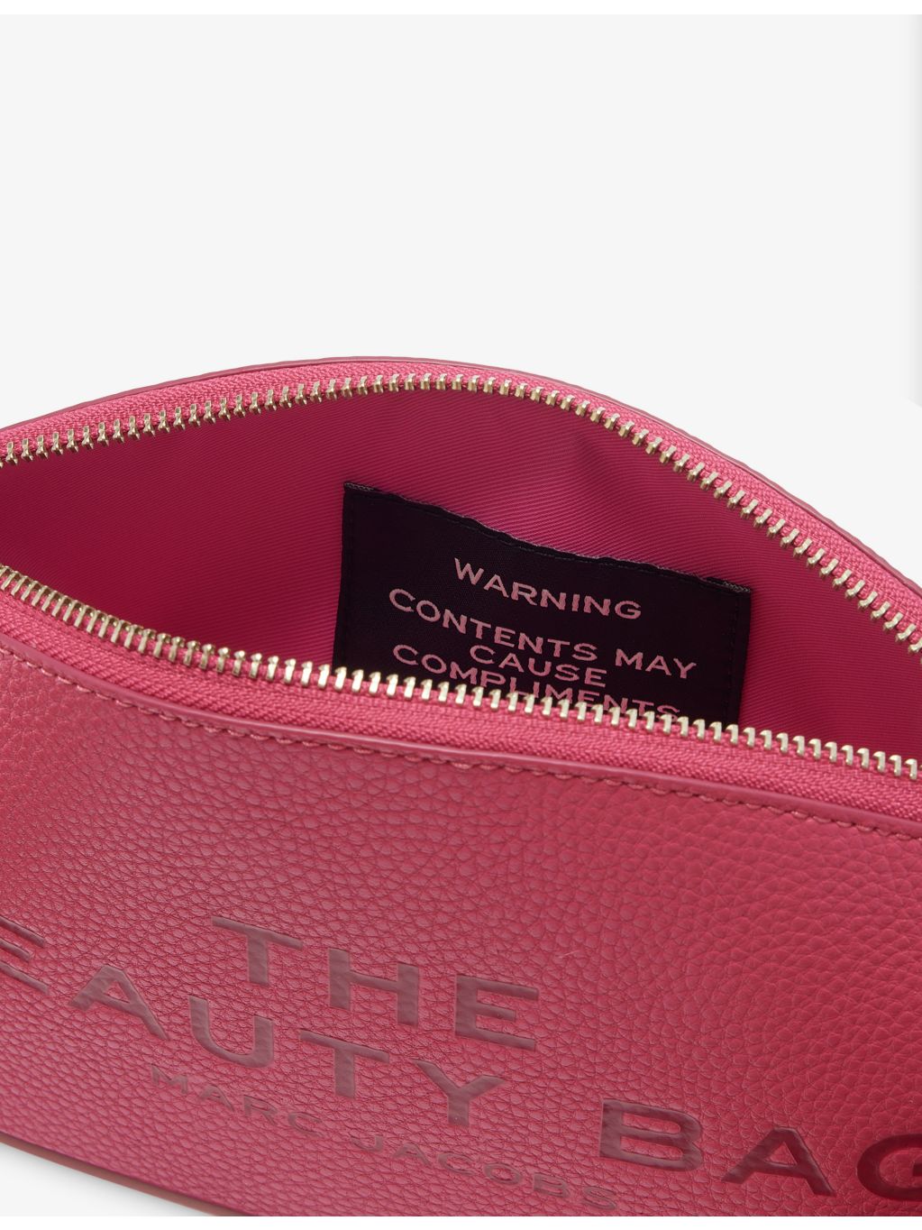 Marc Jacobs leather pouch with detachable wristlet, imported from the UK