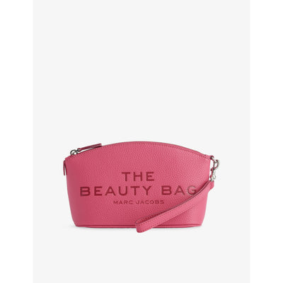 selfridges Marc Jacobs The Beauty Bag Leather Pouch- Buy online at McGrocer