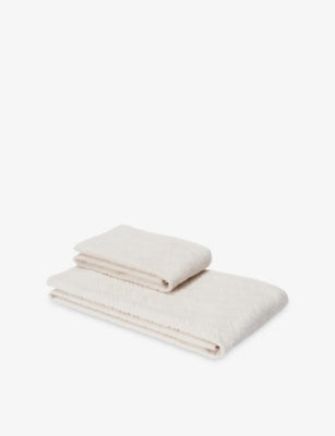 Missoni Home Chalk Zigzag-Pattern Cotton-Terry Towels Set of Two