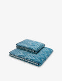 Missoni Home Chalk Zigzag-Pattern Cotton-Terry Towels Set of Two