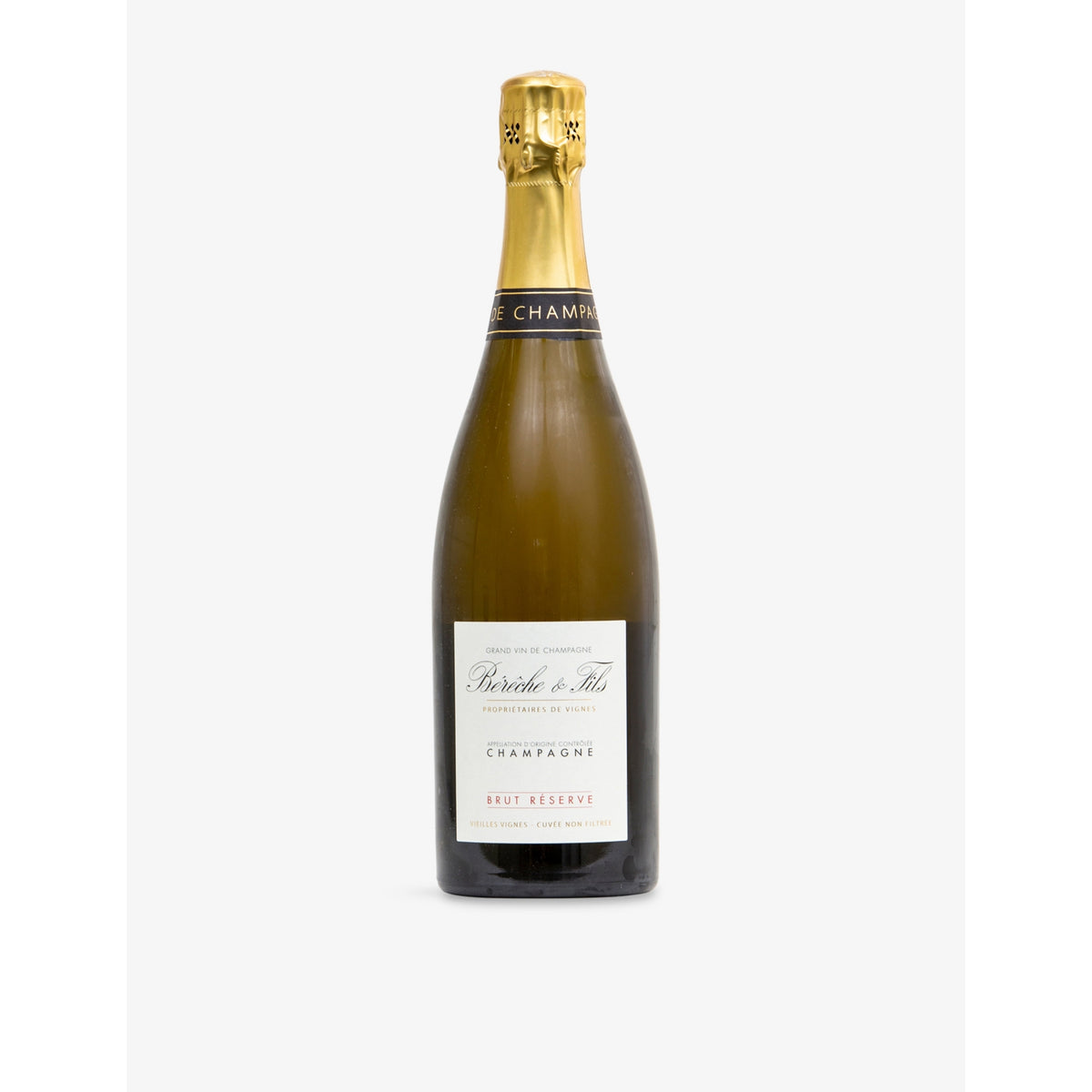 Bereche et Fils champagne Brut Reserve 750ml, UK version