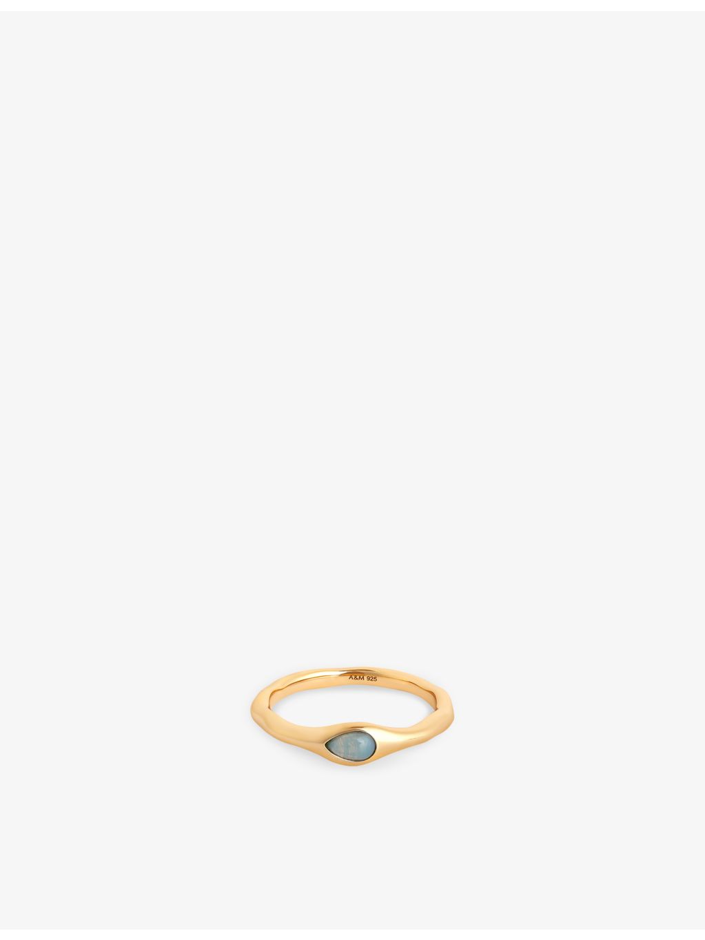 Astrid & Miyu opal pear cocktail ring - British product