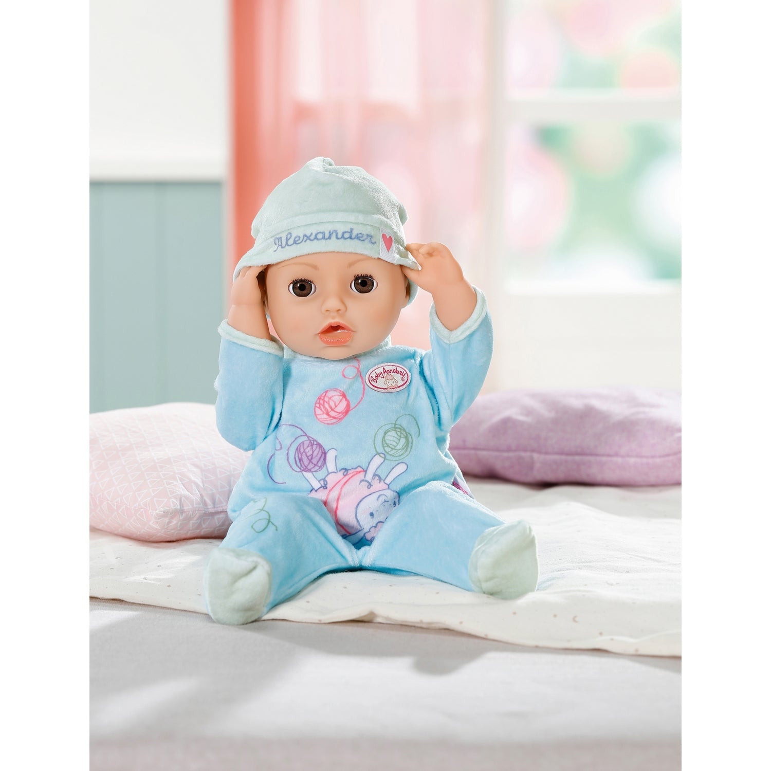 Baby Annabell Active Alexander interactive doll 43cm, imported from the UK