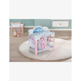 Baby Annabell doll changing table 32cm with mat and hangers (British brand)