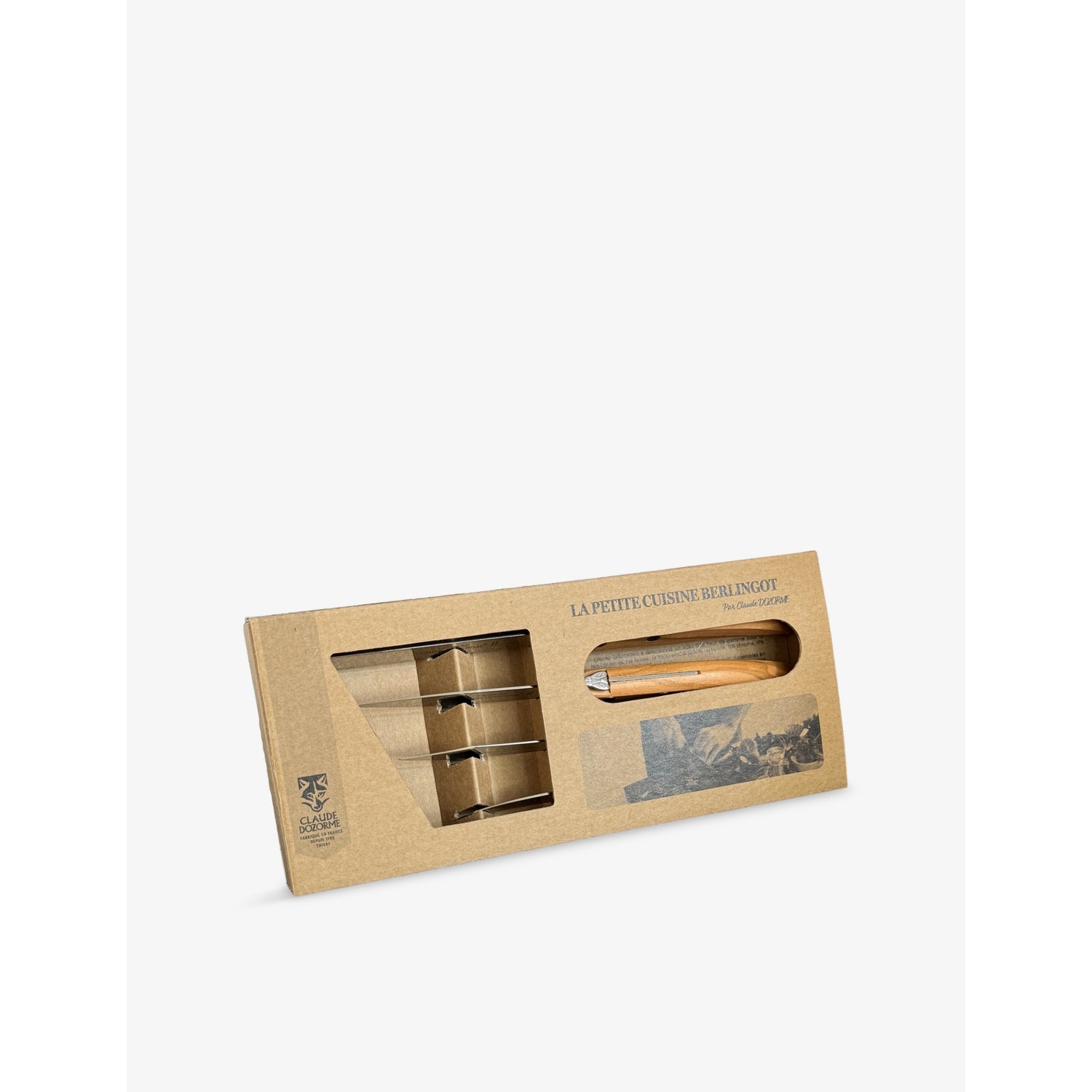 Claude Dozorme Berlingot stainless steel knife set (British brand)