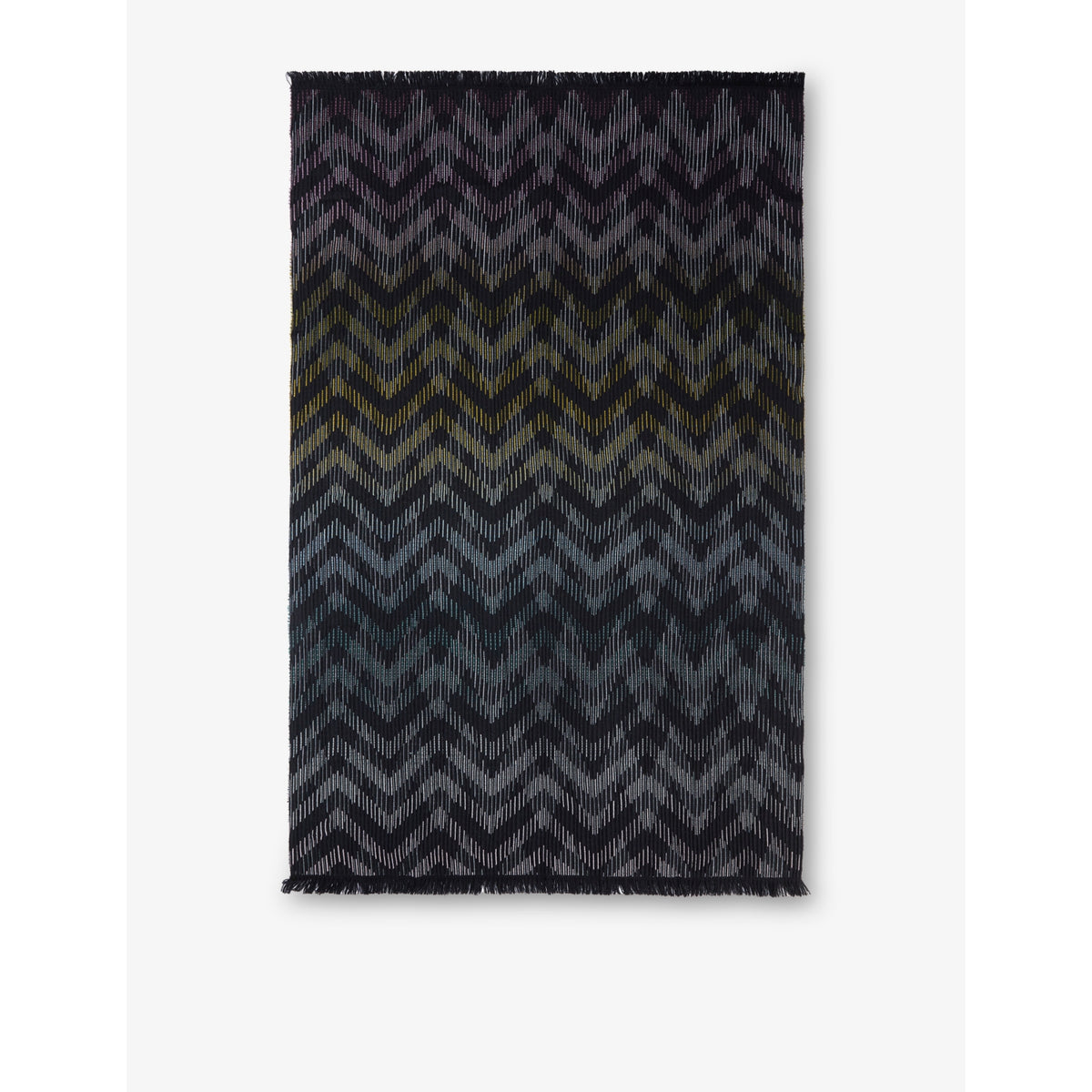 Missoni Home zigzag wool-blend throw 135cm x 200cm - British product