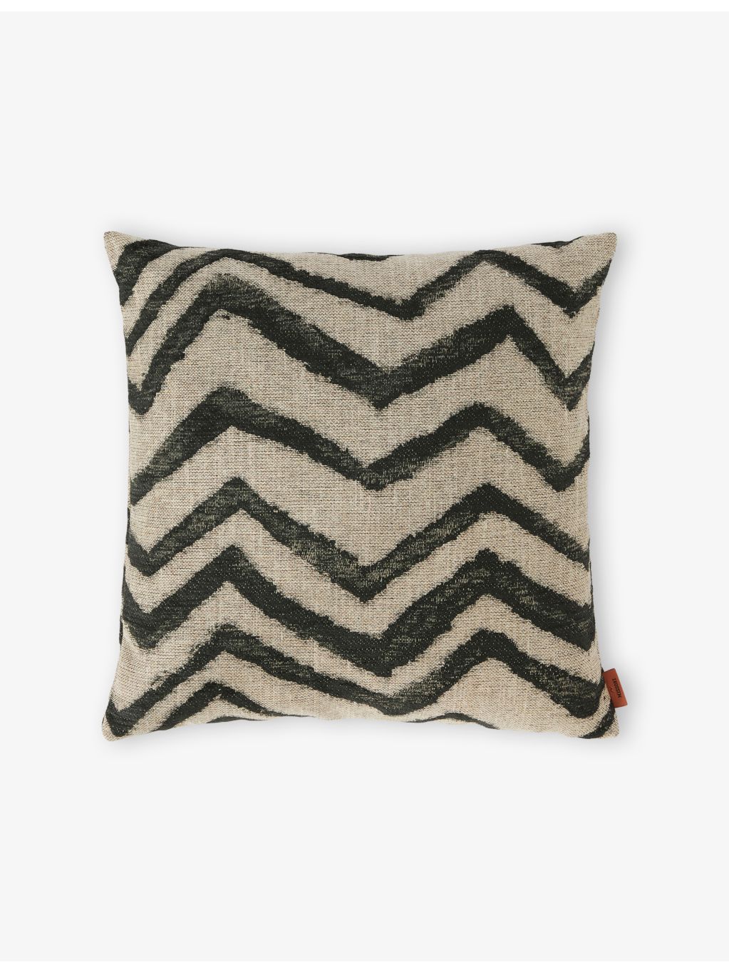 Missoni Home woven cushion Graffiti zigzag pattern 40cm x 40cm (British brand)