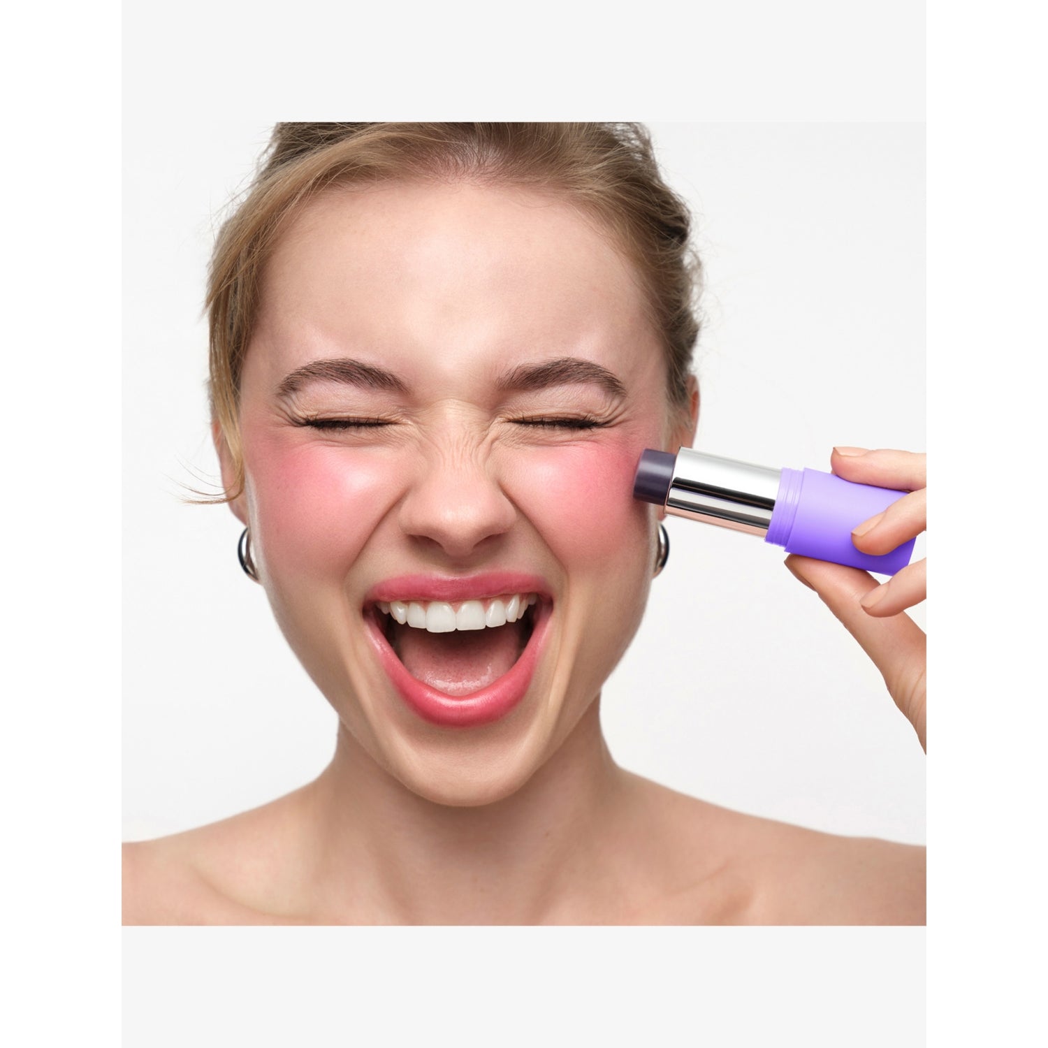 Wonderskin Phlush Blush Stick with pH-reactive pigments, UK version