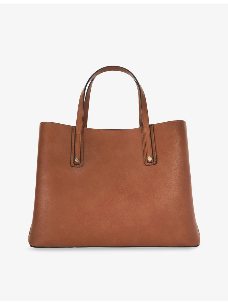 Dune Dorry large faux-leather tote bag, imported from the UK