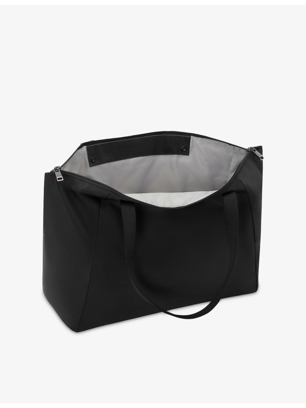 TUMI medium nylon tote bag with double-zip closure, UK version