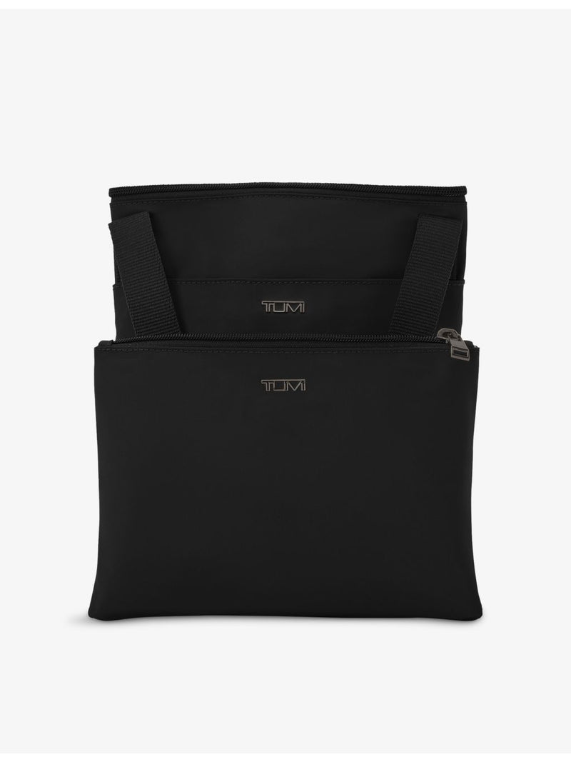 TUMI medium nylon tote bag with double-zip closure, UK version