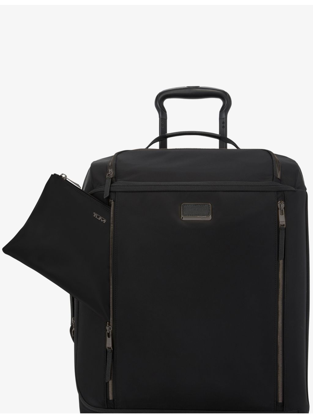 TUMI medium nylon tote bag with double-zip closure, UK version