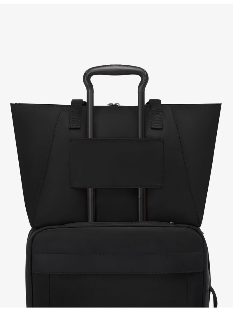 TUMI medium nylon tote bag with double-zip closure, UK version