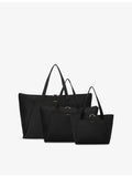 TUMI medium nylon tote bag with double-zip closure, UK version