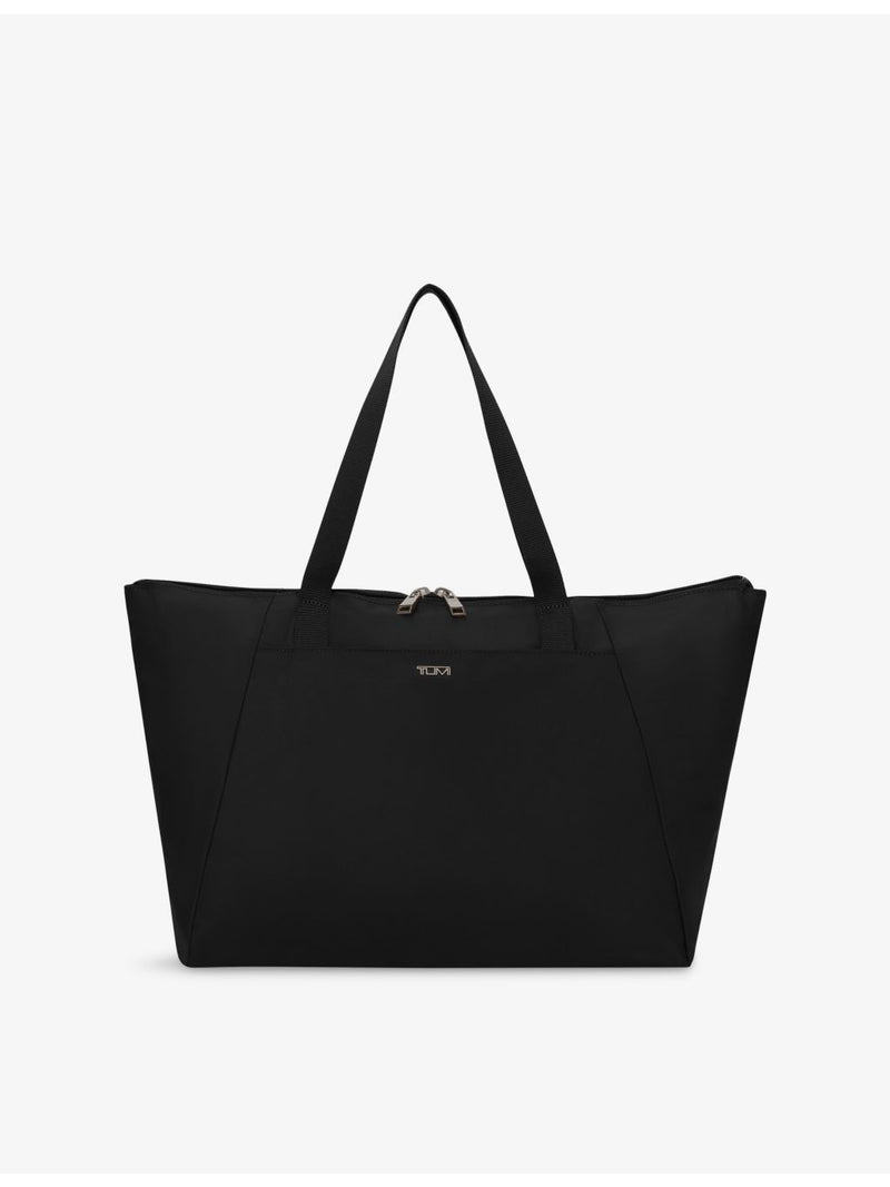 TUMI medium nylon tote bag with double-zip closure, UK version