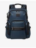 TUMI Alpha Bravo Navigation leather backpack, imported from the UK