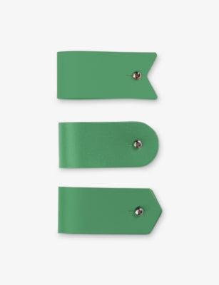 Vacavaliente leather cable carrier set of three, imported from the UK