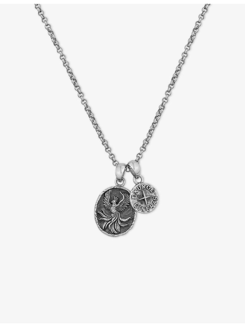 Clocks + Colours Rise sterling silver necklace 55cm, imported from the UK